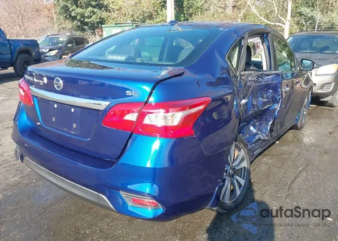 2017 Nissan Sentra Sl z USA, uszkodzony, nr VIN 3N1AB7AP4HY242202